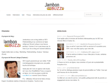 Tablet Screenshot of jambonbuzz.com